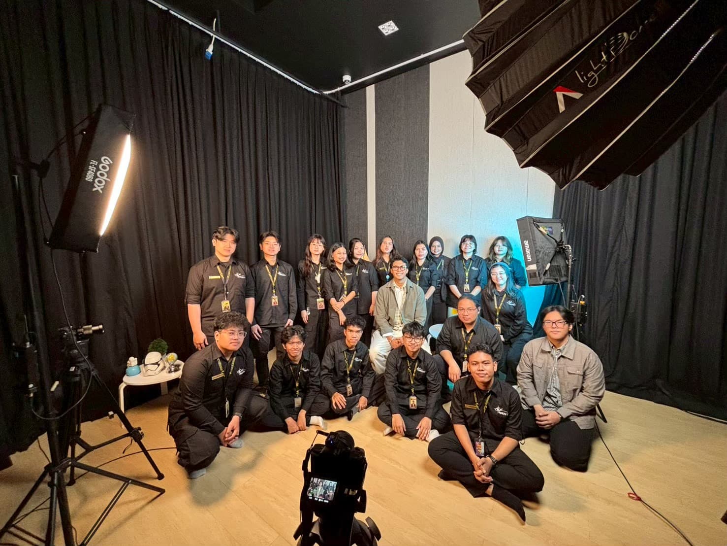 BINUS TV Club — Sound Person — ALEGORI Episode 5 documentation 1